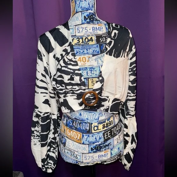 ❌❌❌ SOLD LPH❌❌❌Lexbreezy Hawaii 🌺 Moani Top NWT - Picture 5 of 12